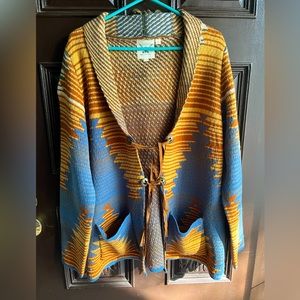 Cotton Rye western cardigan - size L